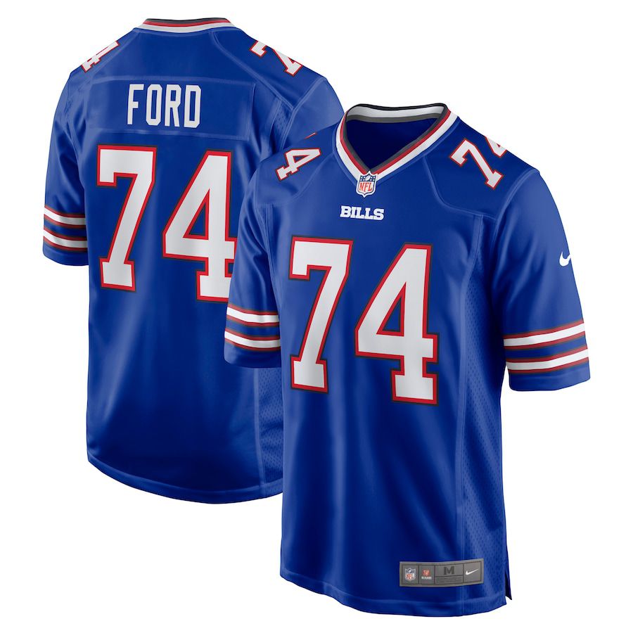 Men Buffalo Bills #74 Cody Ford Nike Royal Game Player NFL Jersey